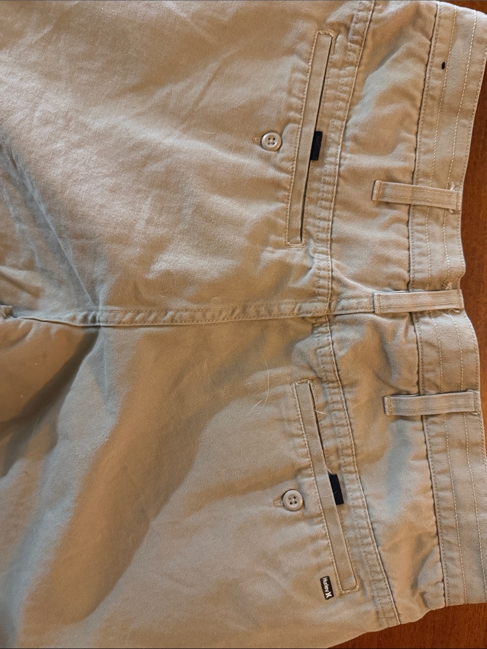 Hurley Beige Cargo Pants - Tan Utility Trousers - Picture 8 of 12